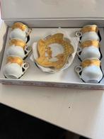 Turks koffie servies, Nieuw, Ophalen of Verzenden, Overige stijlen, Kop(pen) en/of Schotel(s)