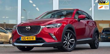 Mazda CX-3 2.0 SkyActiv-G 120 GT-M Leer Led Camera HUD! beschikbaar voor biedingen