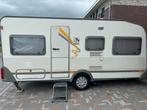 Te Koop Leuke Knaus Sûdwind 450, Rondzit, 4 tot 5 meter, Tot en met 4, Kachel