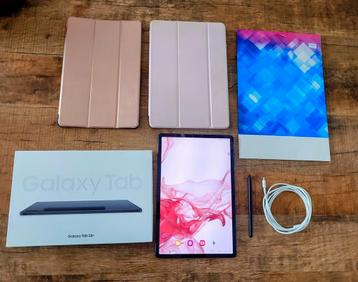 Samsung Galaxy Tab S8 + plus tablet 256GB met accessoires  beschikbaar voor biedingen