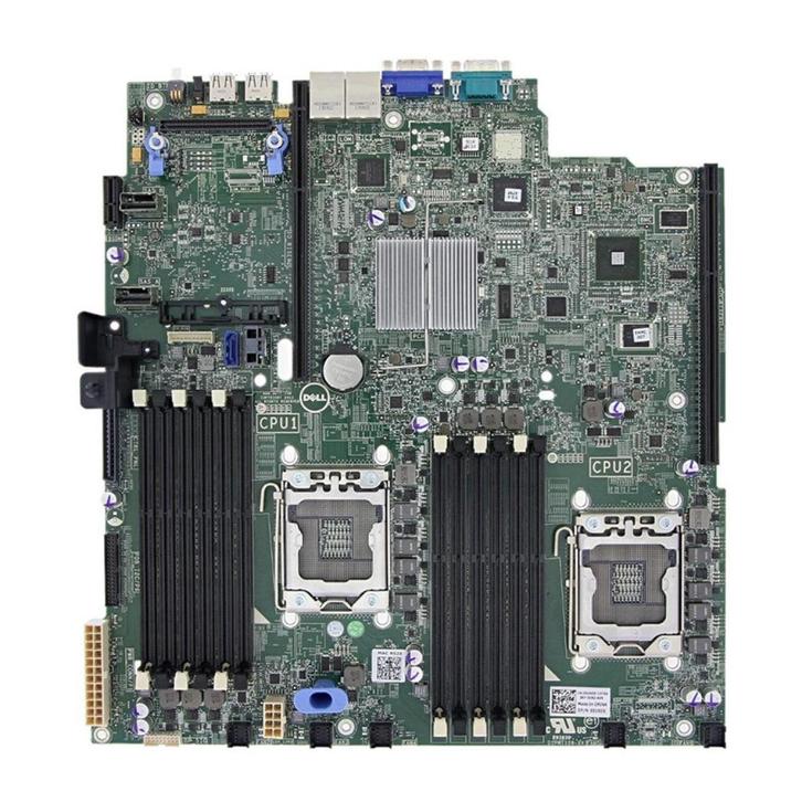 Dell 051XDX LGA1356 DDR3 Dual CPU MB PowerEdge R520, Computers en Software, Moederborden, Gebruikt, DDR3, Ophalen of Verzenden