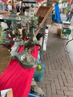 Salontafel brons paarden, 75 cm of meer, Rechthoekig, Ophalen, 45 tot 60 cm