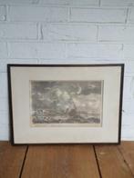 Storm en hoge vloed bij Elburg, 1776 Gemaakt 1778 v d Meer, Antiek en Kunst, Kunst | Etsen en Gravures, Ophalen