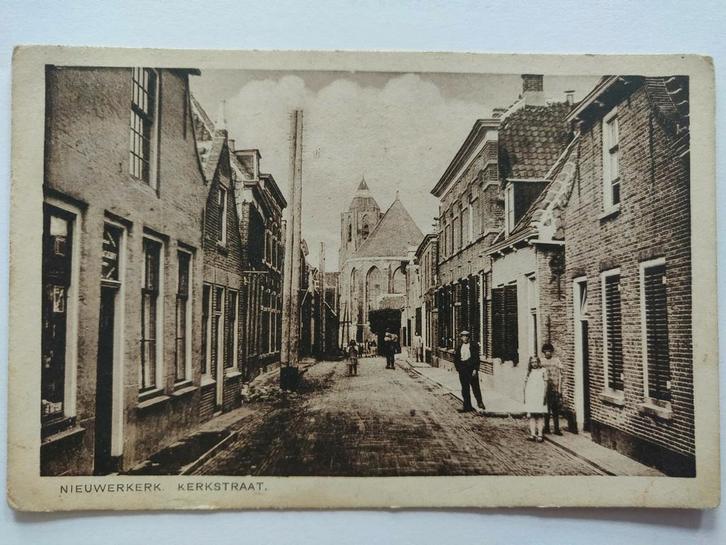 J1285 Nieuwerkerk, Verzamelen, Ansichtkaarten | Nederland, Noord-Holland, 1920 tot 1940, Ophalen of Verzenden