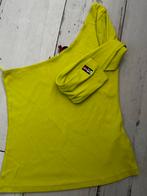 Tommy Jeans Top - Geel - Maat S, Geel, Ophalen of Verzenden, Zo goed als nieuw, Lange mouw
