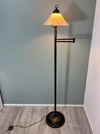 Prachtige Art deco vloerlamp met opaline glazen lampenkap, Antiek en Kunst, Antiek | Lampen, Ophalen