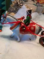 #kerst villeroy boch Kerstdecoratie: Paard met slee, T, Ophalen of Verzenden, Zo goed als nieuw, N