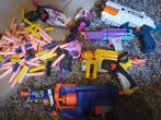 pakket opruiming pistooltjes Nerf schieten, Kinderen en Baby's, Speelgoed | Buiten | Actiespeelgoed, Ophalen of Verzenden, Gebruikt