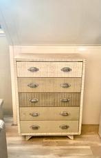 Lasekastje hout 6 lades, Huis en Inrichting, Kasten | Ladekasten, Zo goed als nieuw, 3 of 4 laden, Minder dan 100 cm, 25 tot 50 cm