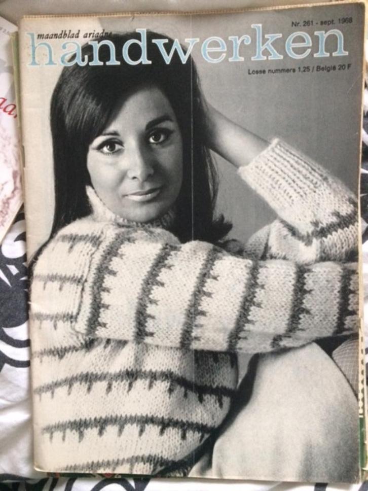 ariadne handwerken nr 261 15 sept. 1968, Boeken, Tijdschriften en Kranten, Gelezen, Damesbladen, Ophalen of Verzenden