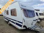 Dethleffs Lowlander 450EK enkele bedden Last-minute prijs!, Caravans en Kamperen, Caravans, Standaardzit, Ringverwarming, Bedrijf