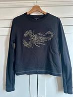 Nikkie Sweater Zwart Schorpioen Maat 38, Maat 38/40 (M), Zwart, Ophalen of Verzenden, Zo goed als nieuw