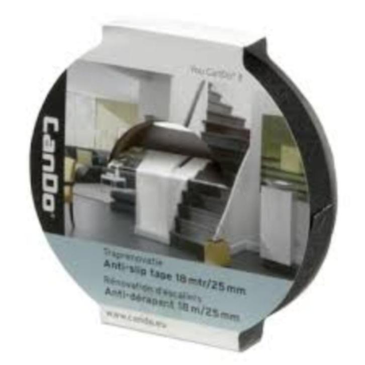 Cando traprenovatie Anti-slip tape 18 meter 25 m, Huis en Inrichting, Stoffering | Vloerbedekking, Nieuw, Overige typen, minder dan 10 m²