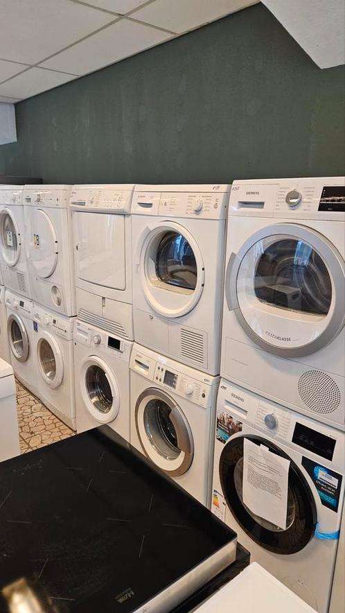 Gebruikt Wasmachines en wasdrogers vanaf €149 inc Garantie, Witgoed en Apparatuur, Wasmachines, Zo goed als nieuw, Voorlader, 6 tot 8 kg