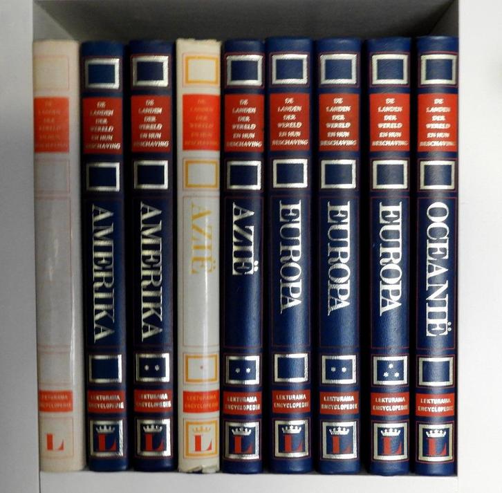 Lekturama Werelddelen, Boeken, Atlassen en Landkaarten, Gelezen, Overige atlassen, Wereld, 1800 tot 2000, Ophalen
