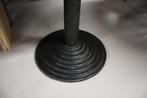1 ronde halfhoge bartafel statafel metaal hout mancave cafe, Ophalen, Gebruikt, Metaal