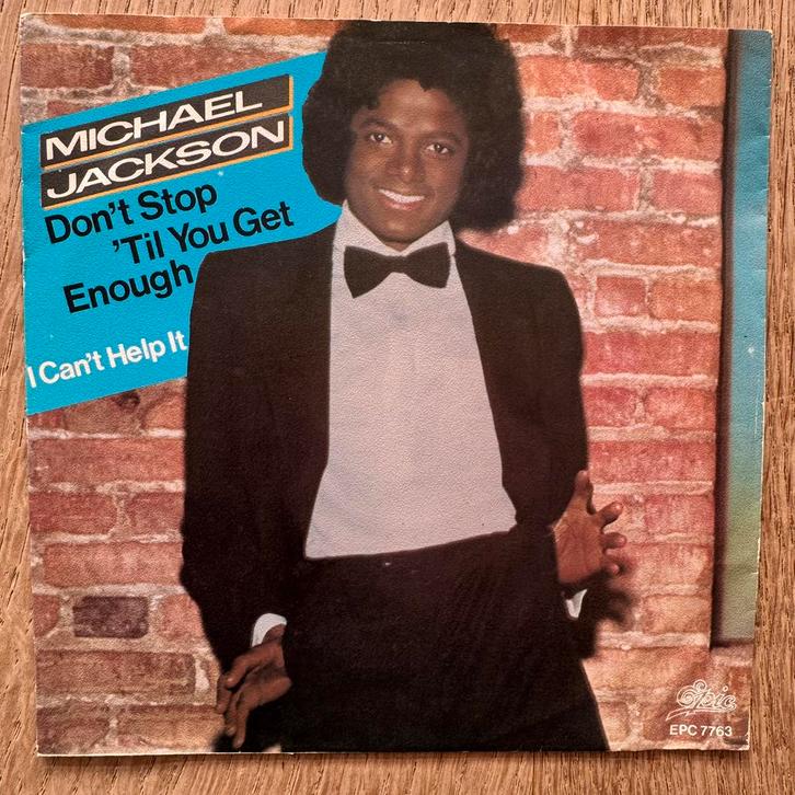 Michael Jackson Don’t Stop Till you Get Enough 7” vinyl 1979, Cd's en Dvd's, Vinyl Singles, Zo goed als nieuw, Pop, 12 inch, Ophalen of Verzenden