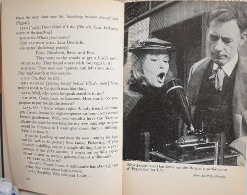 PYGMALION van BERNHARD SHAW uit 1964, Boeken, Kunst en Cultuur | Dans en Theater, Gelezen, Ballet of Musical, Ophalen of Verzenden