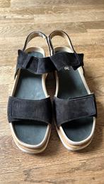 Te koop aangeboden: Durea Sandalen maat 7 E, Durea, Zwart, Zo goed als nieuw, Sandalen of Muiltjes