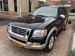 Ford Explorer 2007 Zwart op GAS! 7 zitter, Auto's, Automaat, 2212 kg, Zwart, Lederen bekleding