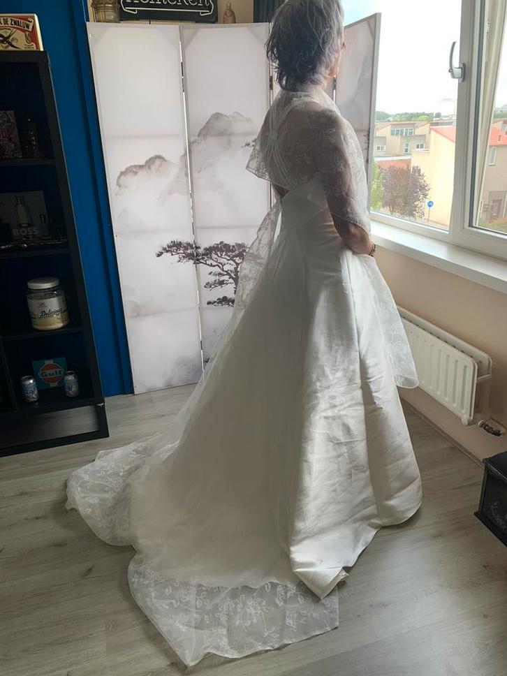 Trouwjurk ivoorkleurig van Marylise, Kleding | Dames, Trouwkleding en Trouwaccessoires, Zo goed als nieuw, Trouwjurk, Ophalen of Verzenden