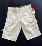 Nieuw! Korte Herenbroek Wit Maat 34 Clockhouse, Maat 48/50 (M), Wit, Nieuw, Ophalen of Verzenden