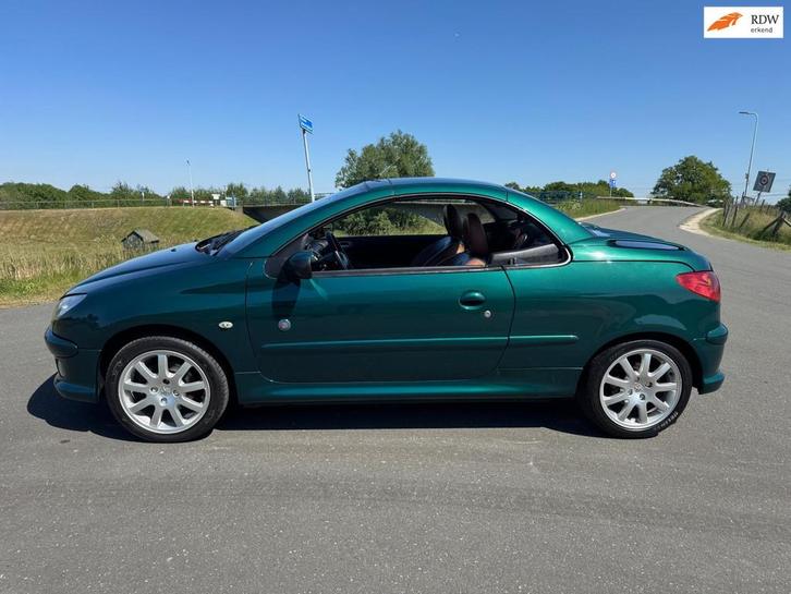 Peugeot 206 CC 1.6-16V, Auto's, Peugeot, Bedrijf, Te koop, ABS, Airbags, Airconditioning, Boordcomputer, Centrale vergrendeling