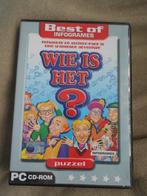 oud infogrames PC spel Wie is het ?, Ophalen, Puzzel en Educatief, Gebruikt, 1 speler