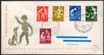 E54 - kinderzegels 1962, Postzegels en Munten, Postzegels | Eerstedagenveloppen, Verzenden, Beschreven, Nederland