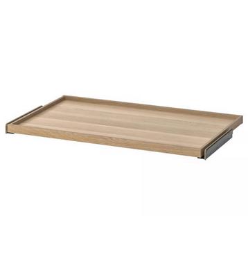 2 x IKEA - KOMPLEMENT - Uittrekbare plank 100x58cm beschikbaar voor biedingen