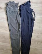 Twee joggingbroeken zwangerschap, Maat 38/40 (M), H&M, Blauw, Buikband