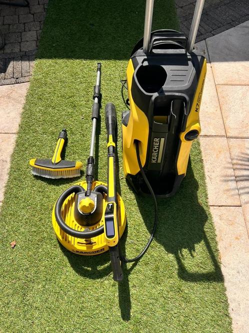 Kärcher K7 Full premium control + home kit hogedrukreiniger, Tuin en Terras, Hogedrukreinigers, Gebruikt, Elektrisch, Met regelbare waterdruk