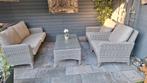 Hele fijne lounge set 1 jaar oud, Ophalen of Verzenden, Zo goed als nieuw, Wicker, 4 zitplaatsen