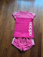 Adidas sport setje 164 roze, Meisje, Adidas., Sport- of Zwemkleding, Ophalen of Verzenden