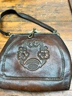 Art Nouveau leren tasje, Ophalen of Verzenden, Dames, Art nouveau