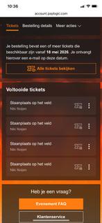 Suzan en Freek 23 mei - 4x staanplaatsen, Tickets en Kaartjes, Drie personen of meer, Mei