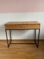 Leuke sidetable / kaptafeltje, Ophalen, 100 tot 150 cm, Zo goed als nieuw, 25 tot 50 cm