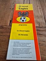 GO AHEAD EAGLES  - SC HERACLES, Ophalen of Verzenden, Zo goed als nieuw, Overige binnenlandse clubs, Poster, Plaatje of Sticker