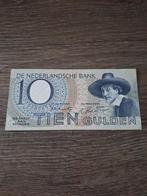 Vrijwel UNC biljet 10 gulden Staalmeester, 1943, Ophalen of Verzenden, 10 gulden