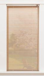 Goudkleurige jaloezie, Zo goed als nieuw, Modern, 100 tot 150 cm, Beige