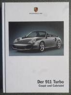 Porsche 911 996 Turbo Coupe & Cabrio 2003 Boek, Boeken, Auto's | Folders en Tijdschriften, Verzenden, Porsche