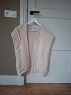 Mouwloos vest grof gebreid beige, Kleding | Dames, Bodywarmers, Maat 38/40 (M), Beige, Ophalen of Verzenden, Onbekend