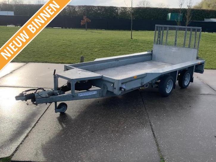 IFOR Williams Trailer GX 125 / 3500 kg / machinetransporter, Auto diversen, Aanhangers en Bagagewagens, Gebruikt