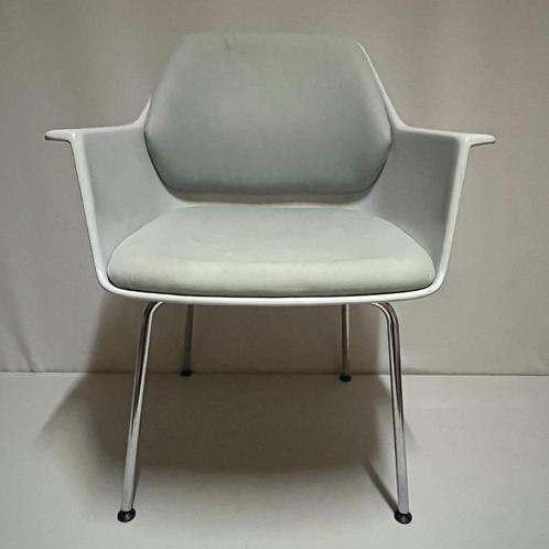 OPRUIMING jaren 70 kuipstoel Georg Leowald voor Wilkhahn, Huis en Inrichting, Stoelen, Gebruikt, Eén, Kunststof, Metaal, Stof