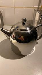 Rvs dubbelwandige Theepot. Bredemeijet Minuet 1 L., Ophalen of Verzenden, Zo goed als nieuw