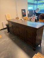 Mooie houten dressoir met deuren, Ophalen, Gebruikt, 100 tot 150 cm, 150 tot 200 cm