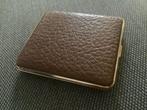 sigarettenkoker sigarettenhouder cigarette case leer, Ophalen, Zo goed als nieuw