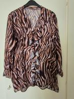 MADE IN ITALY Leuke voile dierenprint tuniek maat 48/50/52?, Made in Italy, Ophalen of Verzenden, Zo goed als nieuw, Blouse of Tuniek