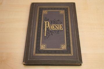 Antiek Poesie-Album uit 1881 — Vol met Oude Versjes beschikbaar voor biedingen