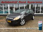 Opel Corsa 1.2-16V Enjoy | Cruise | Elektrische Ramen Voor |, Stof, Gebruikt, Zwart, 4 cilinders